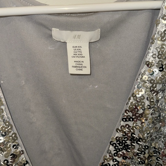 H&M Silver Sequin Dress - Picture 4 of 15